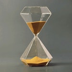 반신욕시계 유리모래시계 30분 다이아타임모래시계 골드 SCW48F7353 : 신안리치1