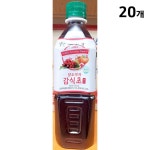 업소용 오미자감식초원액 식자재(참존 500ml)X20 식 자재 감 식초 대 용량식 식당 : 머니3레드