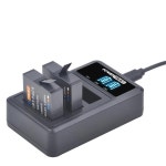 PowerTrust 4Pcs 1200mAh Insta360 ONE X 카메라 용 LED USB 충전기가있는 X 배터리 1 개 : 해빛물류