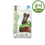 [알림받기 전용 샘플] 윔지스 강아지덴탈껌 애견 치석 입냄새 개껌 칫솔형 플로우랩 4P : 유한양행 펫스토어