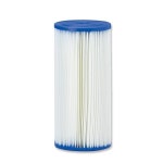 Coronwater 주름 폴리스터 정수 필터 카트리지, 집 전체 침전물 여과, 4.5 인치 X 10 인치, 2 팩 : 대건물류