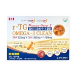 알티지오메가-3 클린 EPA 735mg+DHA 365mg+비타민D 1,000IU : 엘디메디컴 HAB