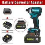 Worx 5 핀과 호환되는 배터리 어댑터 20V 빅피트 Makita 마키타 마끼다 18V Bl 시리즈와 전동 공구 개 : 브릭하이커