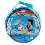 SwimWays Baby Spring Float 썬 캐노피 - 푸른 바다 생물 - 9-24개월 : the Blue.