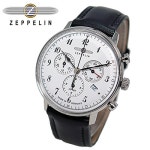 제펠린 ZEPPELIN 힌덴부르크 쿼츠 남성 크로노 시계 7086-1 [] : NANOHA