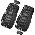 로지텍 MK550 컴포트 웨이브 무선 키보드 마우스 콤보 트래블 홈 오피스 PC 노트북용 모던 번들 2팩 1340857 : 케이에스순수컴퍼니