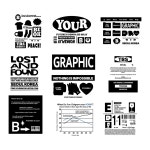 Graphic Sticker Pack : 더브릭스튜디오