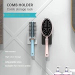 벽걸이형 헤어 드라이어 거치대, 욕실 정리함 보관 가정용 브러시 브래킷, 랙 : 투코물류
