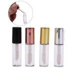 뚜껑이 달린 빈 립스틱 병, 립글로스 튜브, 립밤 화장품 샘플 용기, DIY, 1.2ml, 10 개 : 일영나나
