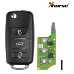 Xhorse XEB510EN XT27B 슈퍼 칩 포함, 폭스바겐 B5 타입 원격 키, 2 개/로트 : 한강무역상사9