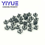 PCB 택타일 택트 미니 푸시 버튼 스위치 SMD 4핀 마이크로 4.5x4.5x1.5mm 1000PCs : 케론컴퍼니