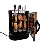 전기 다기능 실내 기계 그릴 수직 치킨 케밥 I637 : zz-mall