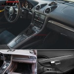 911 카레라 GTS Tatga 4s GT3 스피드스터 991 중앙 콘솔 기어 도어 패널 탄소 섬유 트림 : 렛츠바잉11