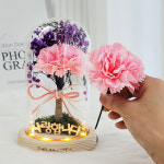 어버이날 카네이션 만들기 DIY키트 코코꽃바구니 레드 사랑합니다 꽃바구니 : 더라임코리아