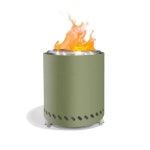 야외 캠핑 스토브 솔로 배낭 하이킹 연기 방지 방풍 장작 : 브리즈 컴퍼니