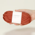 낙양 크로셰 10+1 패브릭실 코바늘 뜨개실 패브릭얀 : 호랑이털실