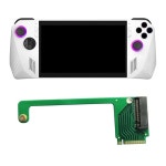 휴대용 게임 콘솔 전송 보드 90도 Transfercard Rog용 하드 드라이브 수정 : 백호글로벌1