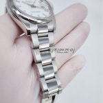 롤렉스 오이스터 퍼페츄얼 데이트 34mm 화이트 115200 로렉스 남성시계 [남자명품시계] : 중고명품시계 도매몰