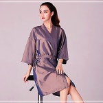 미용가운블루미용실 손님가운 글로시 살롱나인 ZWC7CBFE : 더블유마니아