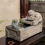 실내 분수대 인테리어 분수 가정용 소형 장식 소형 (분무기 무) : 우기브라더스