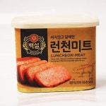 백설 런천미트 CJ 340g 실온 : 식재온