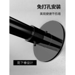 무타공 샤워커튼봉 U자 욕조가림막봉 기숙사 원룸 : 더더직구대행