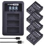 3.7V 1600mAh AHDBT-301 AHDBT301 AHDBT 301 리튬 이온 배터리 GoPro Hero3 + LED 3 채널 USB 충전기 Gopro Hero 3/3 + : 해빛물류