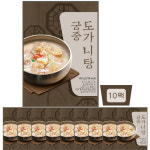 고영숙 궁중 도가니탕 700g x 10팩 : 하트엔 스토어