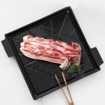 가정용 고기 굽는 무쇠 솥뚜껑 삼겹살 불판 업소용 캠핑용 철판 맥반석 솥뚜껑 불판 소 300 : 라이프이노랩