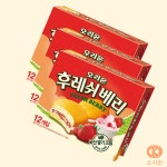 오리온 후레쉬베리 336g 12P 3박스 딸기과자 : 오키언마켓