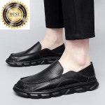 남자패딩신발 남성방한운동화 남성용 가죽 로퍼 부드럽고 편안한 패딩화 패딩운동화 : 디에이상점