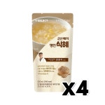 세븐일레븐 군산 혜미명인식혜 아이스파우치음료 320ml x 4개 : 푸디테이블