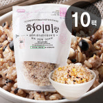 (체지방감소특허) 즉석밥 발아현미 오곡 현미 흑미 잡곡밥 영양 하이미랑210gx10팩 밥 : 하이미소 다이어트