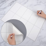 리무버블 냉장고 메모 시트 보드 정리표 칠판 A3 10칸 체크리스트 낙서판 메모판 메모장 벽 게시판 붙이는 현관문 창문 스티커 유리창 보드판... 