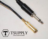 [자체제작] 티서플라이 샤이엔호크 머신 전원선[일반 파워서플라이용,샤이엔호크 파워서플라이호환X] : TSUPPLY