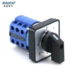 SZW26/LW26-20/0-6.3 20A 3 상 12 나사 7 위치 64x64 48x48mm 패널 선택기 전송 로터리 캠 범용 스위치 : 대건물류