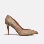 코치 여성 웨이벌리 펌프스 비드체인 하이힐 구두 Waverly Pump G4374 : 올에이블