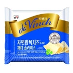 드빈치 체다슬라이스 치즈 남양유업 255g(17g x 15매) 냉장 : 식재온