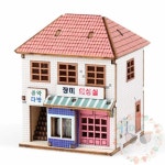 옥이드림 조립 장미의상실 우드키트 조립DIY 입체나무퍼즐 : 옥이드림