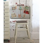 덜튼 LIGHT 45 STOOL 라이트 스툴 아이보리 442002 일본직배송 : 베케트상점