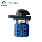 CA10 전압계 캠 스위치, 3 상, 4 와이어, 7 위치, 20A, 690V 전환 로터리 셀렉터, 12 단자, LW26, YMW26 : 대건물류