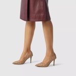 코치 여성 웨이벌리 펌프스 비드체인 하이힐 구두 Waverly Pump G4374 : 올에이블