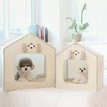 이츠독 멍멍 강아지 집 프레임 하우스 M 애견 방석 베드 고양이 텐트 커버분리 : PICKYSHOP 피키샵