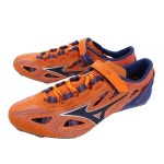 미즈노 U1GA2 6 트레이닝 훈련 스포츠 육상화 러닝 MIZUNO 맨즈... 올 웨더 트랙 전용 X LASER 엘리트 2 100 400m・하들 오렌지 34 : 가니버오