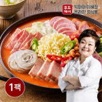 [빅마마이혜정]햄듬뿍 신나는 부대찌개 600g 1개 : 푸드케어와이에스