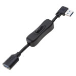 Usb 3.0 데이터 전송 및 충전 케이블, 온 오프 스위치 고속 usb 코드 40JB : 라즈베리샵스토어