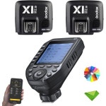 고독스 엑스프로II XProIIN 트리거니콘용 2x Godox X1RN 수신기 포함 무선 송신기 2.4G TTL HSS 18000S 블루투스 연결 니콘 카메라용... 