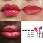 211 알덴트 카민 컬러 입생로랑 러브샤인 워터샤인 립스틱 생로랑 YSL 211호 : 레이앤우디