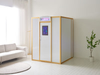 에스케이네트웍스 M큐브 4인용 골드 티제이 가정용 업소 방음부스 노래방 세트 : sn솔루션