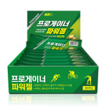 프로게이너 파워젤 청포도 1박스 20포 자전거 라이딩 마라톤 철인3종 골프 등산 에너지젤 : 프로게이너